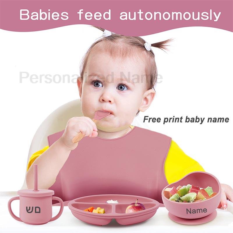 6 ชิ้นซิลิโคนบนโต๊ะอาหารสําหรั - Baby Food Menu บทวิจารณ์และราคา