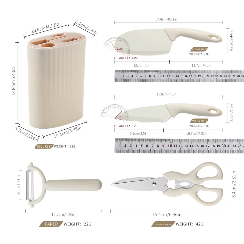 ชุดอุปกรณ์เครื่องมือครัวขนาดเล - Baby Food Scissors บทวิจารณ์และราคา