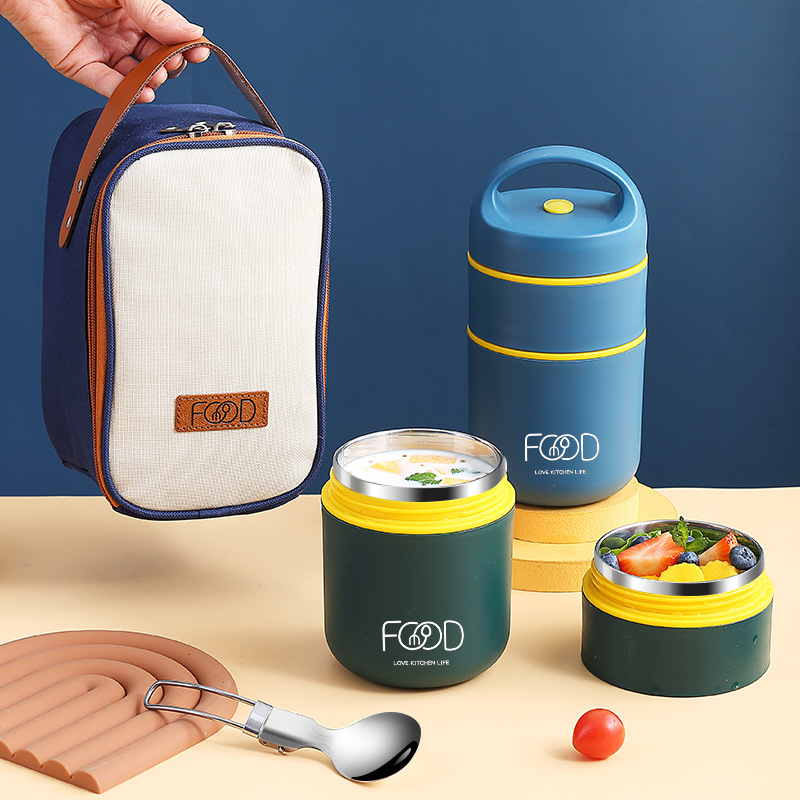 กล่องอาหารกลางวันสแตนเลสสองชั้ - Baby Food Warmer บทวิจารณ์และราคา