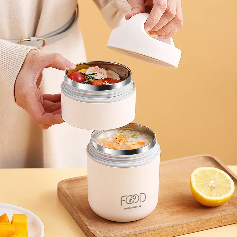กล่องอาหารกลางวันสแตนเลสสองชั้ - Baby Food Warmer บทวิจารณ์และราคา