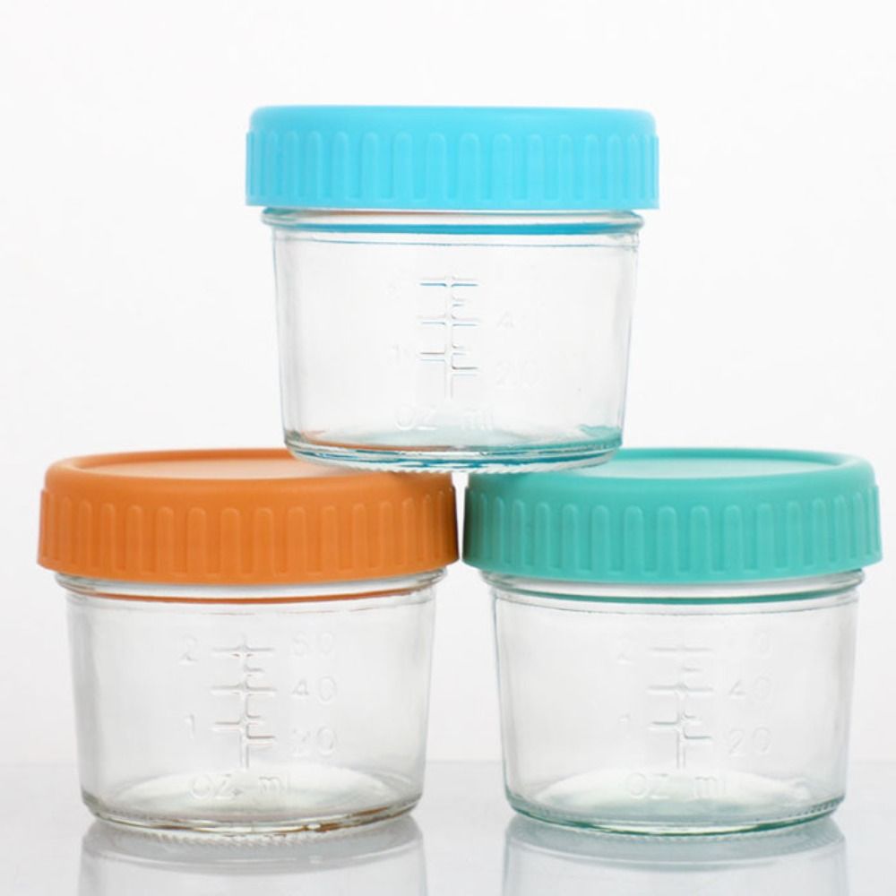 ขวดแก้วอเนกประสงค์ 6 ชิ้น สำหร - Baby Food Jars With Lids บทวิจารณ์และราคา