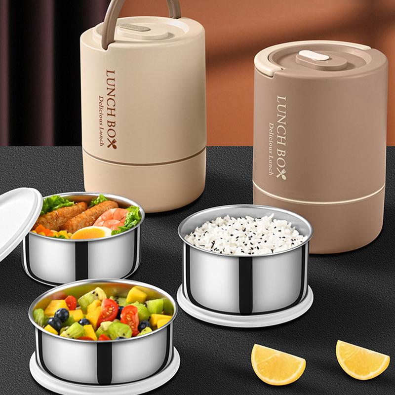 ชุดกล่องอาหารกลางวันแบบพกพา 4  - Baby Food Warmer บทวิจารณ์และราคา