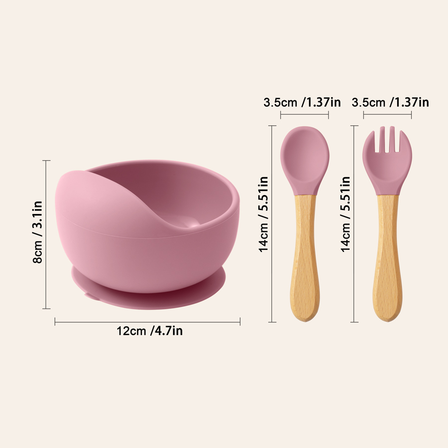 Mamaplan 3 ชิ้นเด็กซิลิโคนชุดใ - Baby Food Menu บทวิจารณ์และราคา