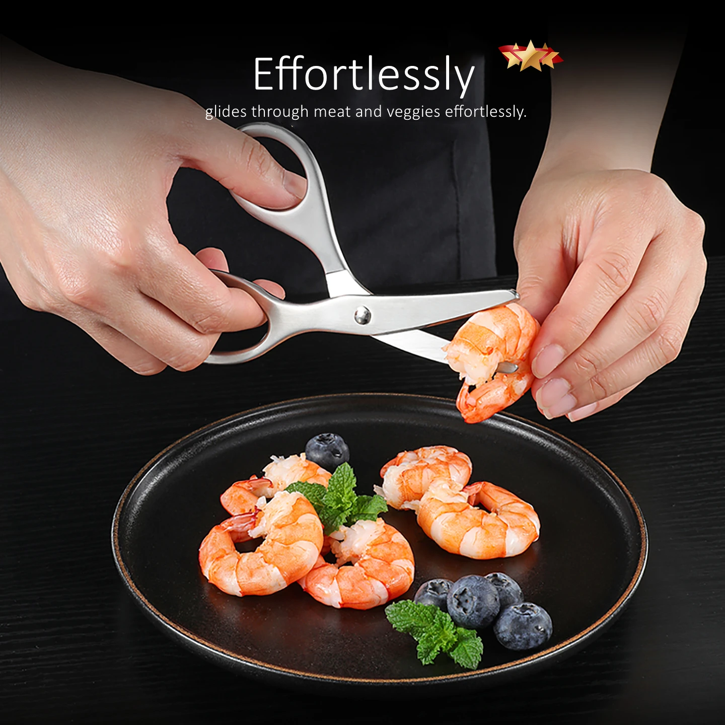 กรรไกรตัดอาหารเด็ก ทำจากสแตนเล - Baby Food Scissors บทวิจารณ์และราคา