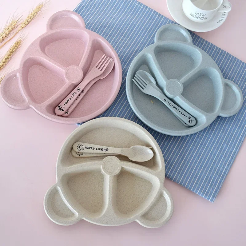 ชุดจานชามเด็ก 3 ชิ้น/ชุด ทำจาก - Baby Food Menu บทวิจารณ์และราคา