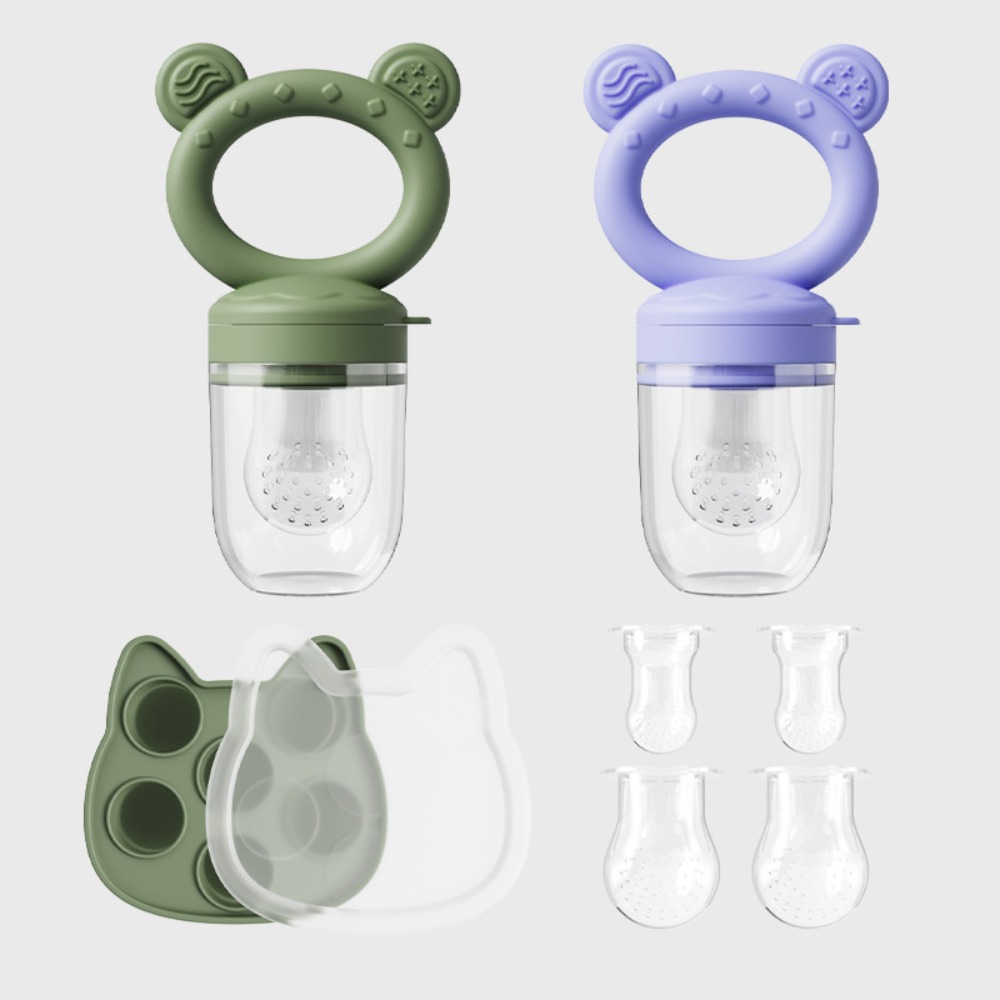 ฝาครอบจุกนมซิลิโคนสำหรับป้อนผล - Baby Food Vegetables บทวิจารณ์และราคา